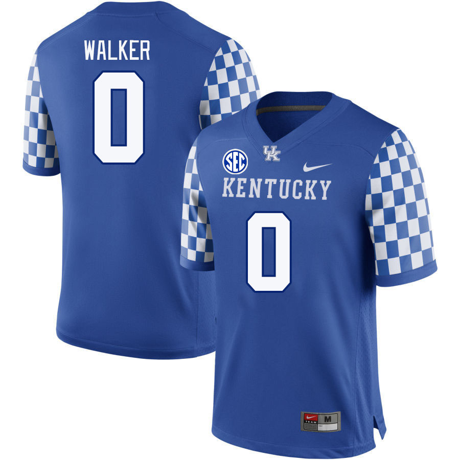 Men #0 Deone Walker Kentucky Wildcats 2023 College Football Jerseys Stitched-Royal